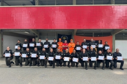 Bombeiros promovem curso de primeiros socorros para agentes Socioeducativos, e Polícia Penal