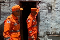 7º BBM promove ação preventiva em área de encosta, juntamente com a Prefeitura e Defesa Civil de Montes Claros
