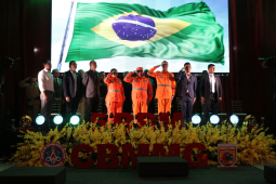 Solenidade de Passagem de Comando e Comemoração do 59º aniversário do 5º Batalhão de Bombeiros Militar