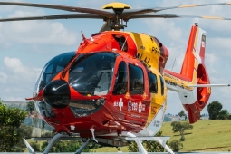 Novo helicóptero Arcanjo chega a Varginha e já realiza sua primeira missão