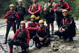 Bombeiros de Minas Gerais finalizam curso de salvamento no Rio Grande do Sul