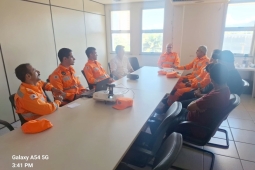 Bombeiros alinham estratégias de prevenção e combate a incêndios em área de proteção da Serra do Cabral