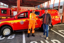 1ª Companhia Independente de Bombeiro Militar recebe nova viatura