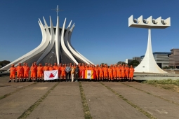 Cadetes do CFO realizam visita técnica a Brasília