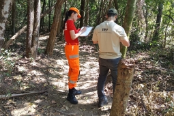 Corpo de Bombeiros Militar e IEF iniciam criação de Trilha Ecológica com flora catalogada no CTP