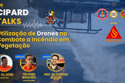 CBMMG realiza 1º CIPARD Talks com tema sobre utilização de drones no combate a incêndios em vegetação