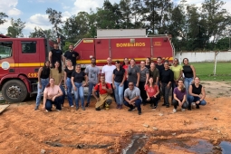 Bombeiros oferecem capacitação para brigadistas do TJMMG