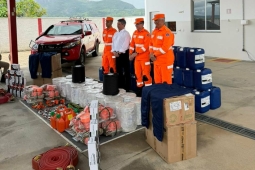 2º Pelotão de Bombeiros em Almenara recebe novos equipamentos