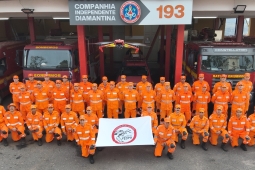 O Corpo de Bombeiros Militar realizou curso de Piloto de Aeronaves Remotamente Pilotadas