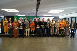 Corpo de Bombeiros Militar participa do lançamento do Plano Estadual de Enfrentamento aos Incêndios Florestais