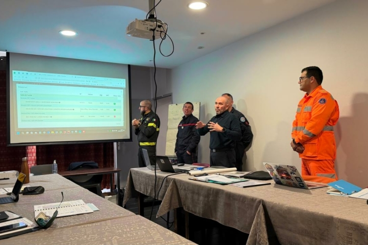 CBMMG integra Grupo Técnico de Apoio em processo de recertificação IRNAP na França