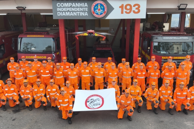 O Corpo de Bombeiros Militar realizou curso de Piloto de Aeronaves Remotamente Pilotadas